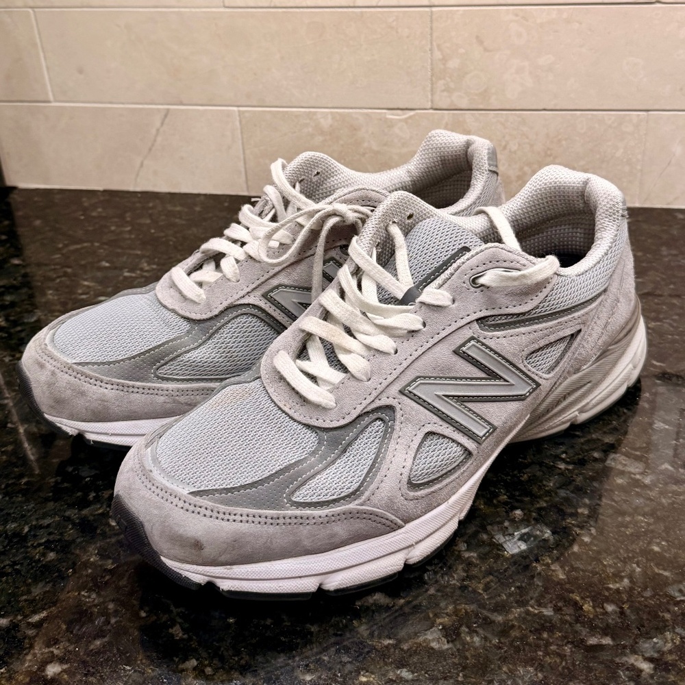 New Balance Made in USA 990v4 "Grey Silver"